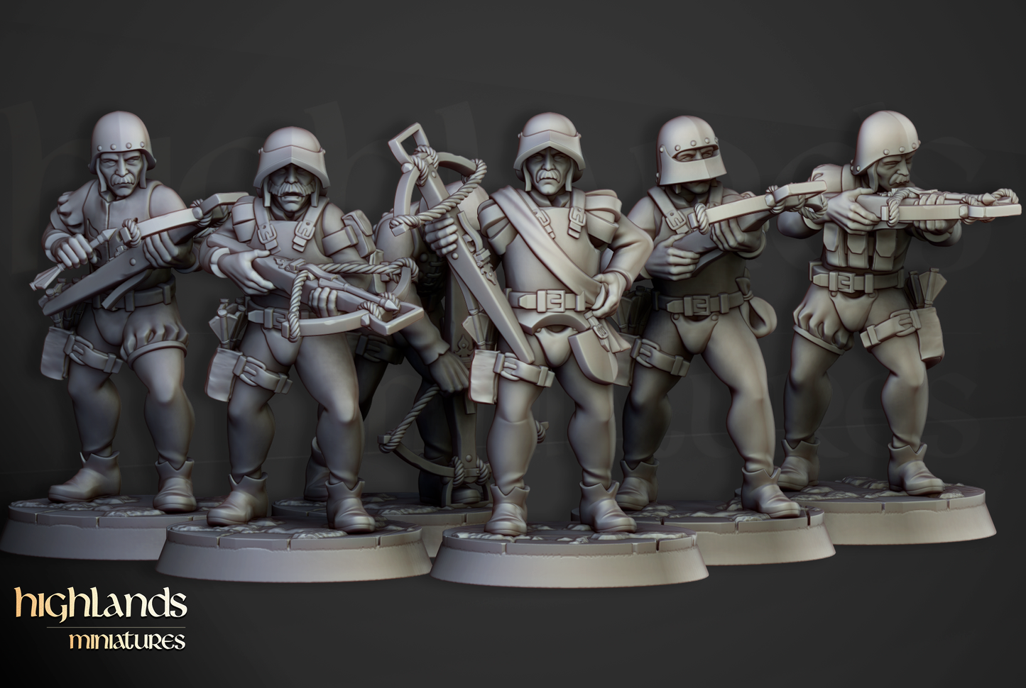 Sunland Empire Infantry by Highlands Miniatures | Resin Human Soldiers for Fantasy Battles & Tabletop Wargames
