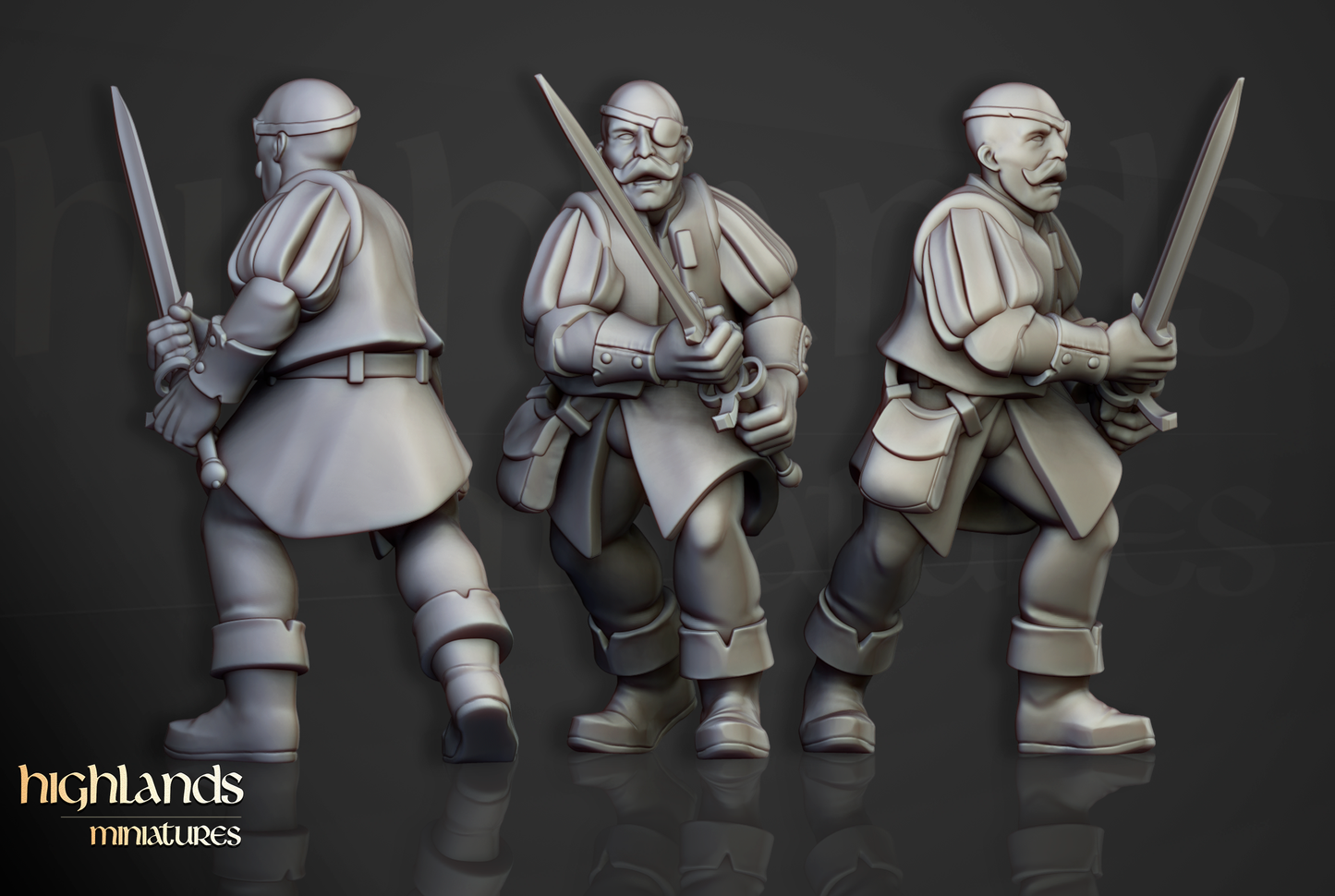 Sunland Empire Infantry by Highlands Miniatures | Resin Human Soldiers for Fantasy Battles & Tabletop Wargames