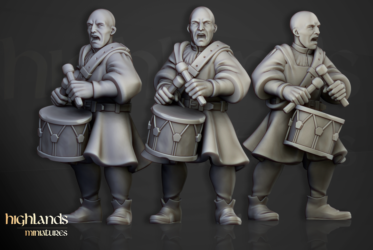 Sunland Empire Infantry by Highlands Miniatures | Resin Human Soldiers for Fantasy Battles & Tabletop Wargames