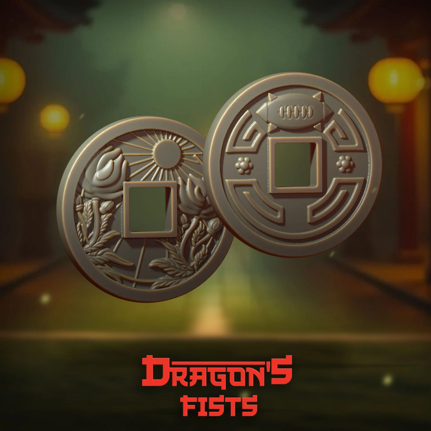 Dragon's Fists Human Team - 20 High-Quality 3D Print Miniatures | Blood Fantasy Football Bowl | Punga Miniatures