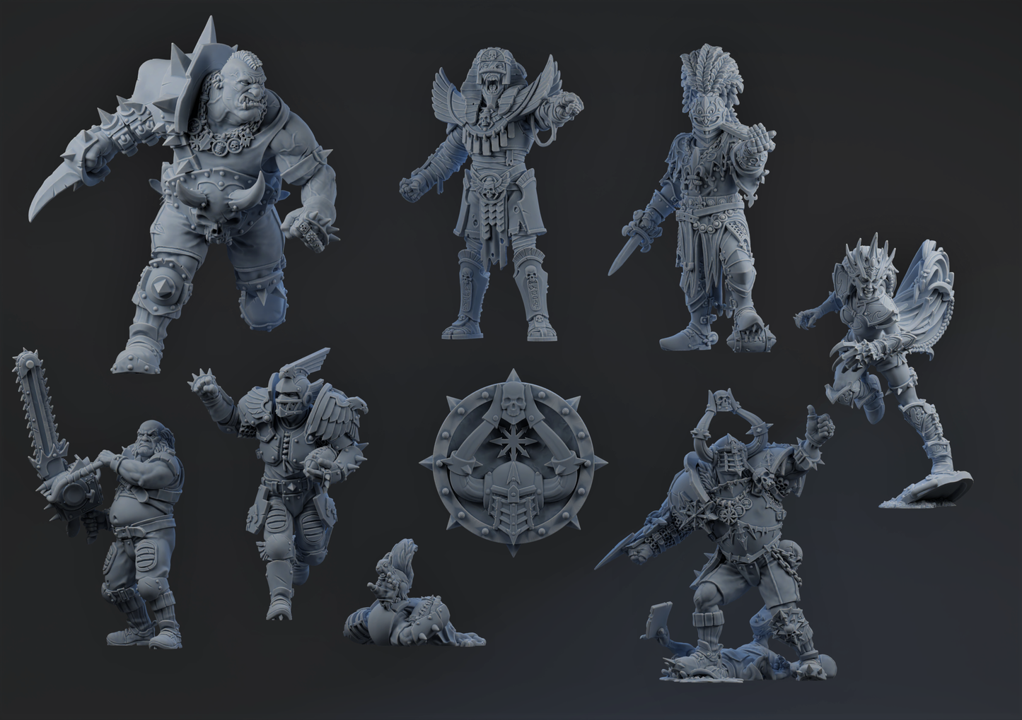 Star Players for Fantasy Football Miniature Games Brutefun Miniatures