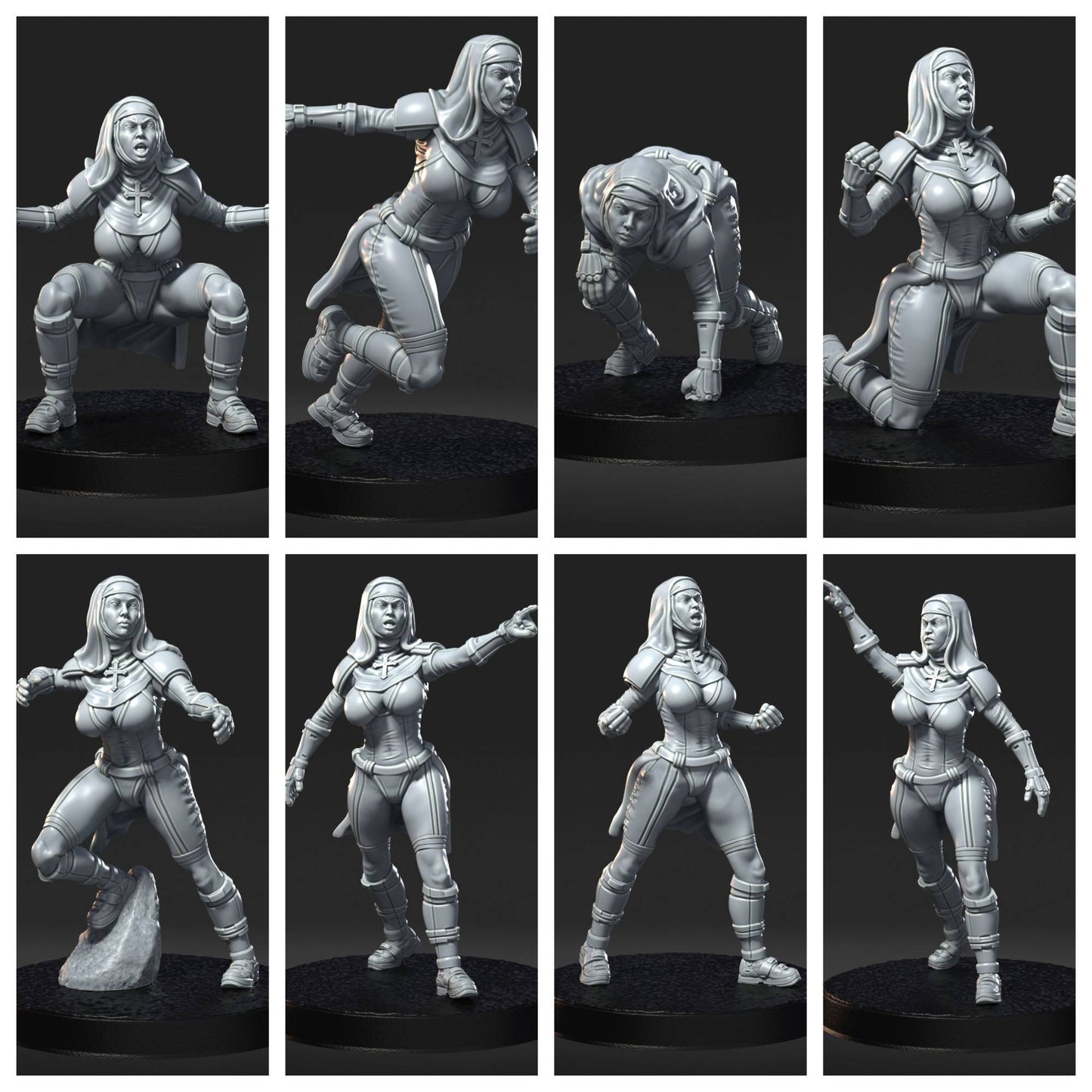 The Divine Bounce – Amazons – High Quality Miniatures for Fantasy Football Game – RN Estudio Mythbowl