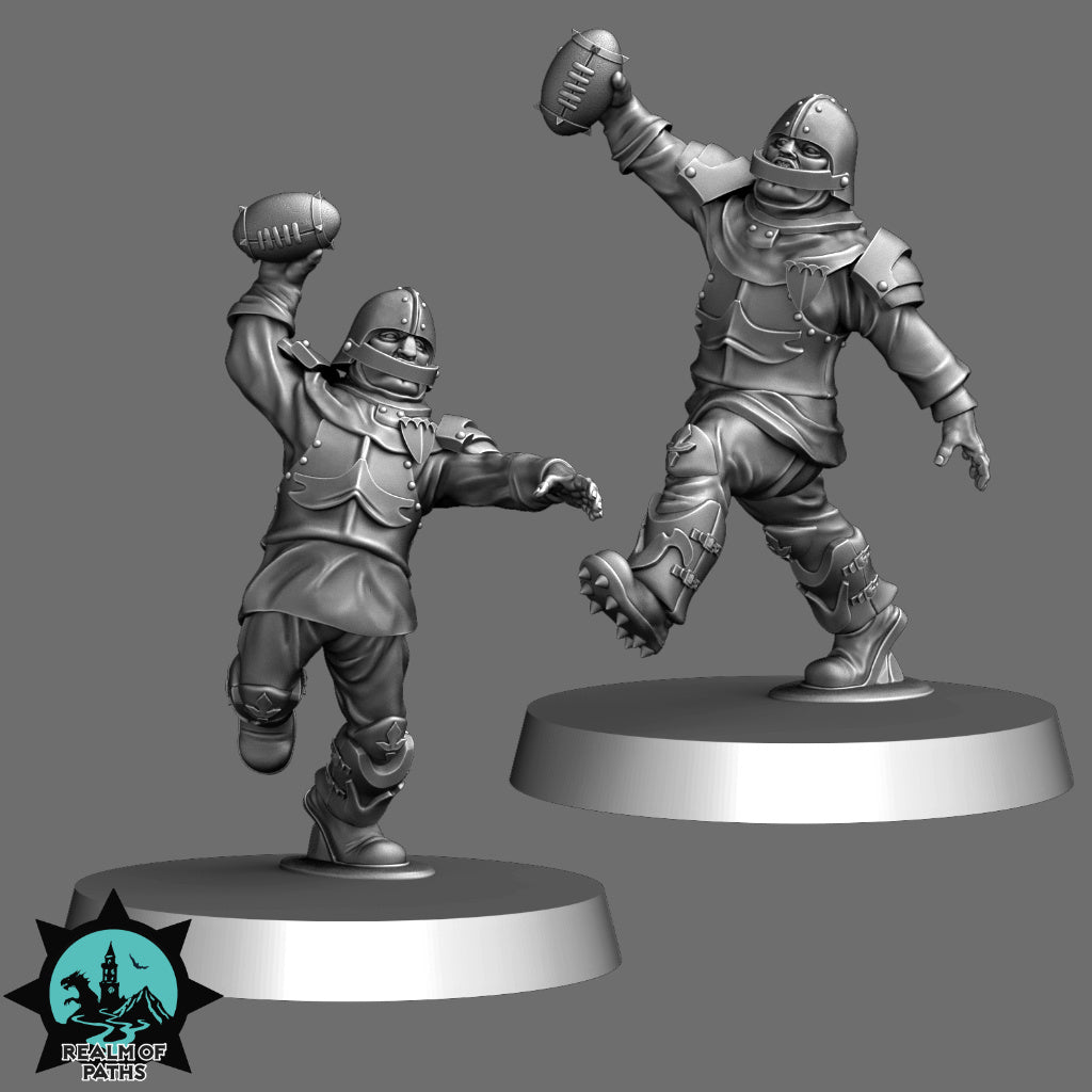 Human Noble Knight – Human Team for Fantasy Football Miniature Game - 24 High Quality Miniatures – Realm of Paths