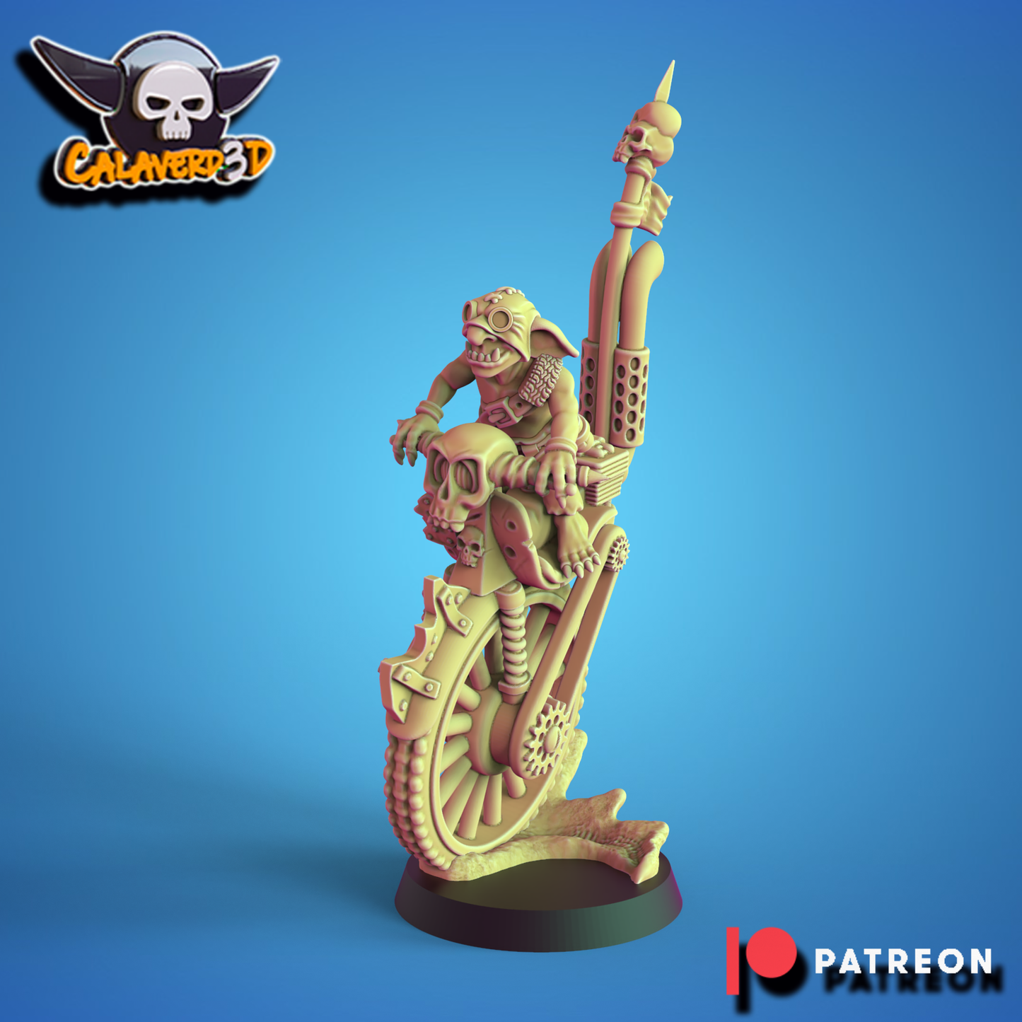 Small Max Goblin Team - 17 High-Quality 3D Print Miniatures| Blood Fantasy Football Bowl | Calaverd3D