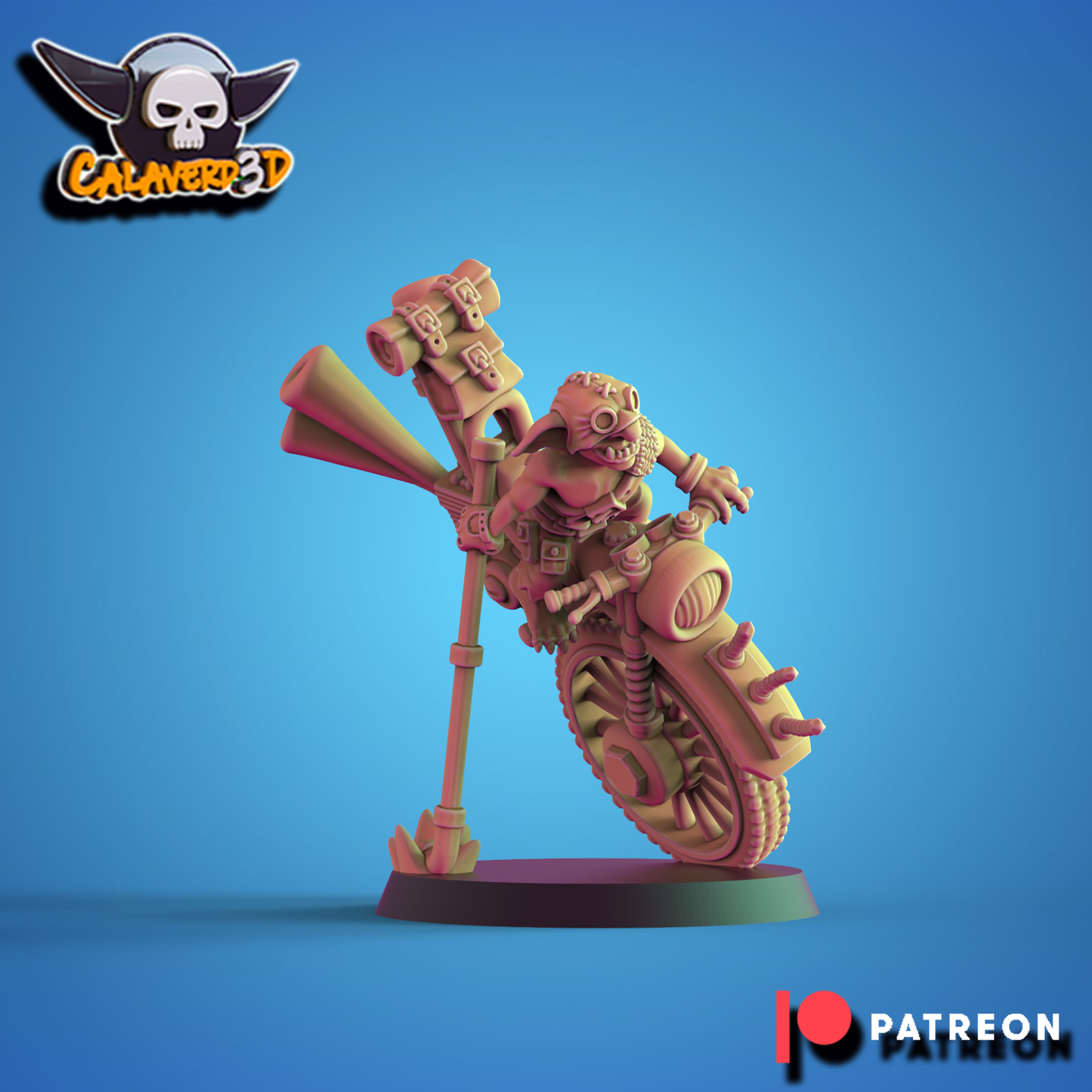 Small Max Goblin Team - 17 High-Quality 3D Print Miniatures| Blood Fantasy Football Bowl | Calaverd3D