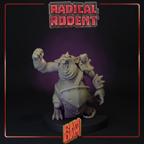 Radical Rodent Ratmen for fantasy football miniature tabletop game Ram Dam