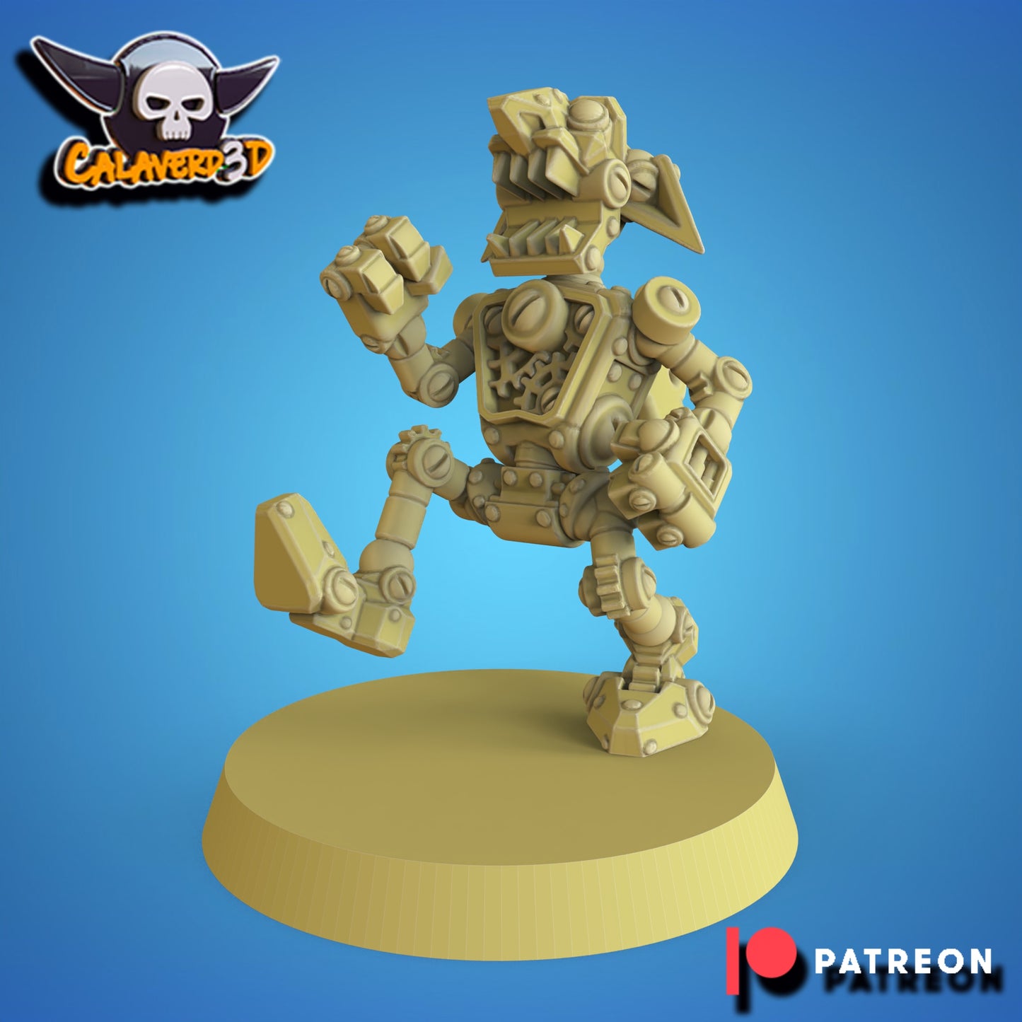 Botlins Team - 16 High-Quality 3D Print Miniatures Goblin Team | Blood Fantasy Football Bowl | Calaverd3D