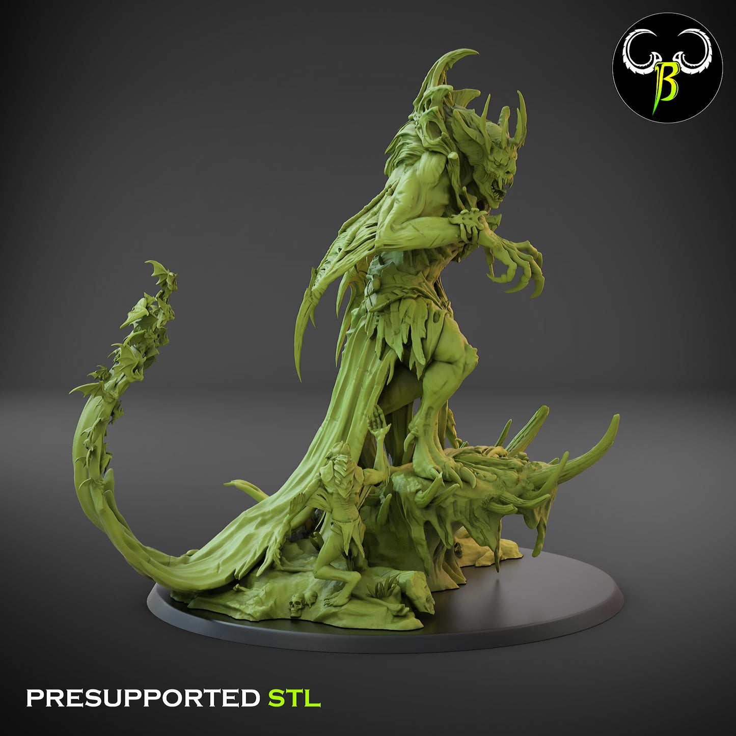 Gorious Overlord - CRYPT NIGHTMARES - Vampire Undead - Clay Beast Creations