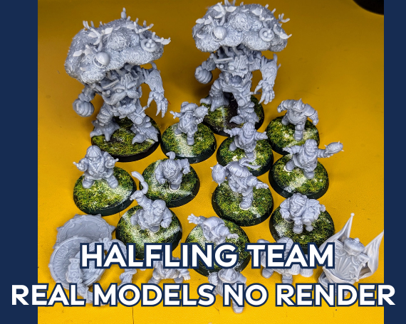 Halfling Team Conquistador Style Fantasy Football UGNI Miniatures