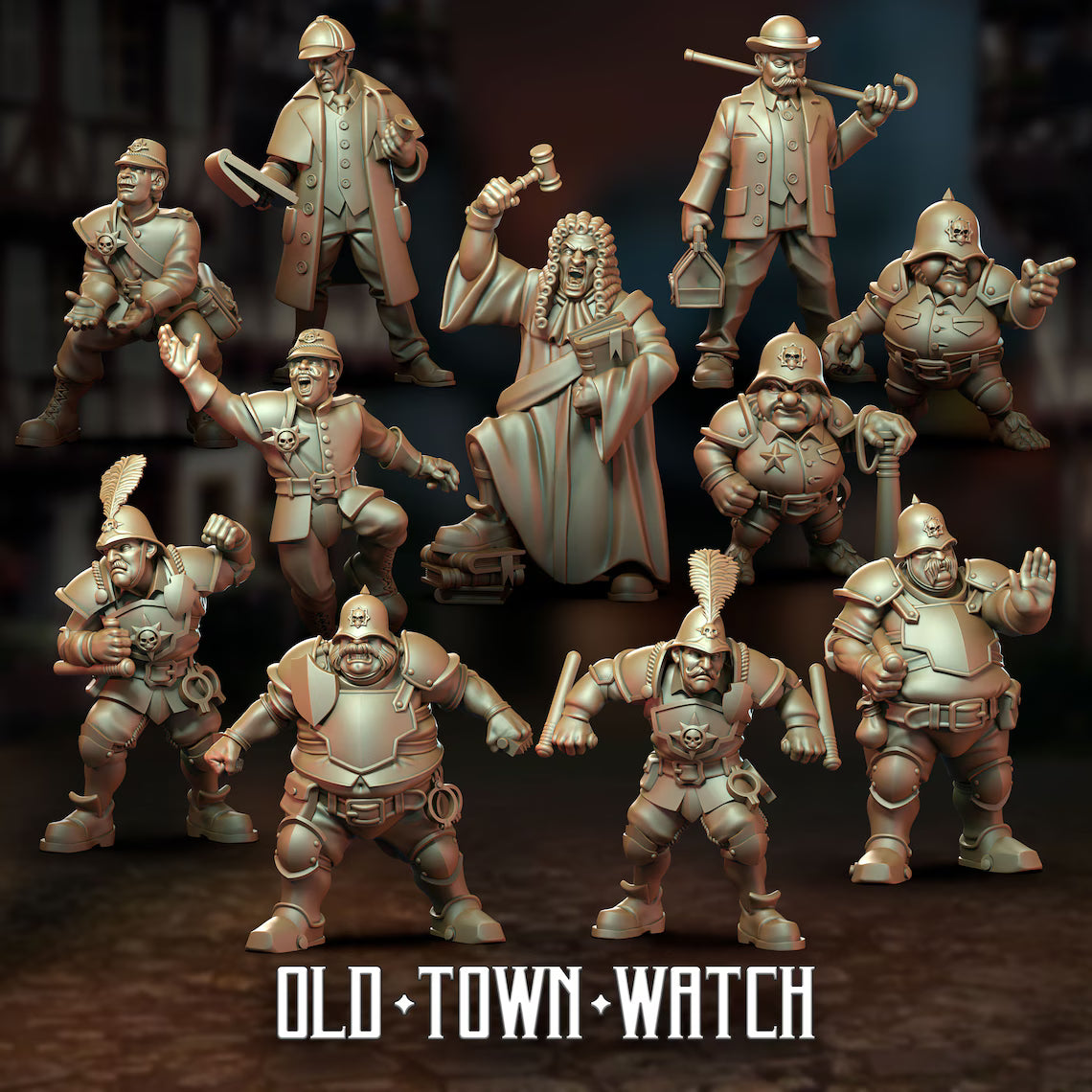 Old Town Watch – Imperial Nobility – High Quality Miniatures for Fantasy Football Game – Punga Miniatures