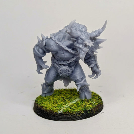 Chaos Renegade Team with Staff and Star Player | Fantasy Football Ugni Miniatures - TheMajorLab