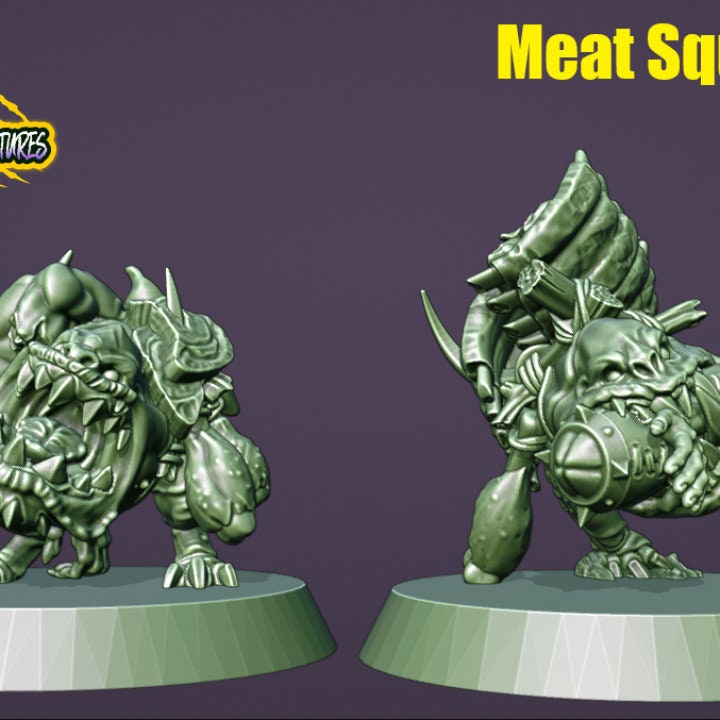 Savage Orc Team 31 miniatures Fantasy Football Brutefun Miniatures - TheMajorLab
