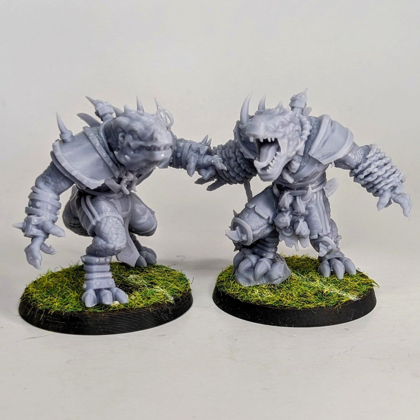 Primal Lizardman Full team staff and star players included | Fantasy Football UGNI Miniatures - TheMajorLab