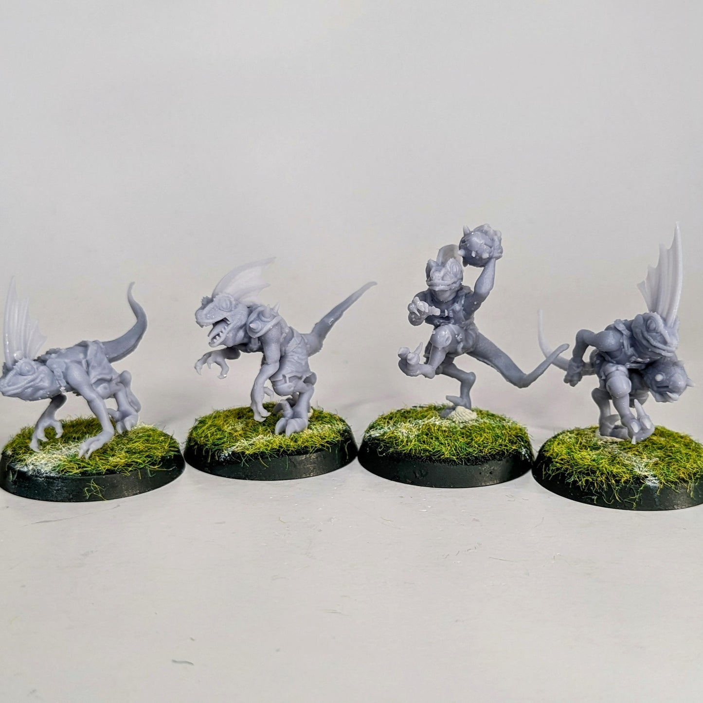 Primal Lizardman Full team staff and star players included | Fantasy Football UGNI Miniatures - TheMajorLab