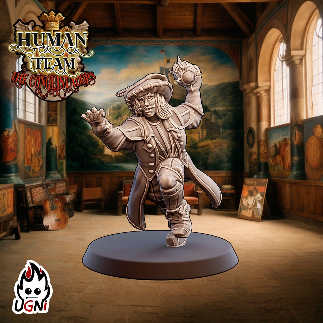 Human Team | Fantasy football UGNI Miniatures - TheMajorLab
