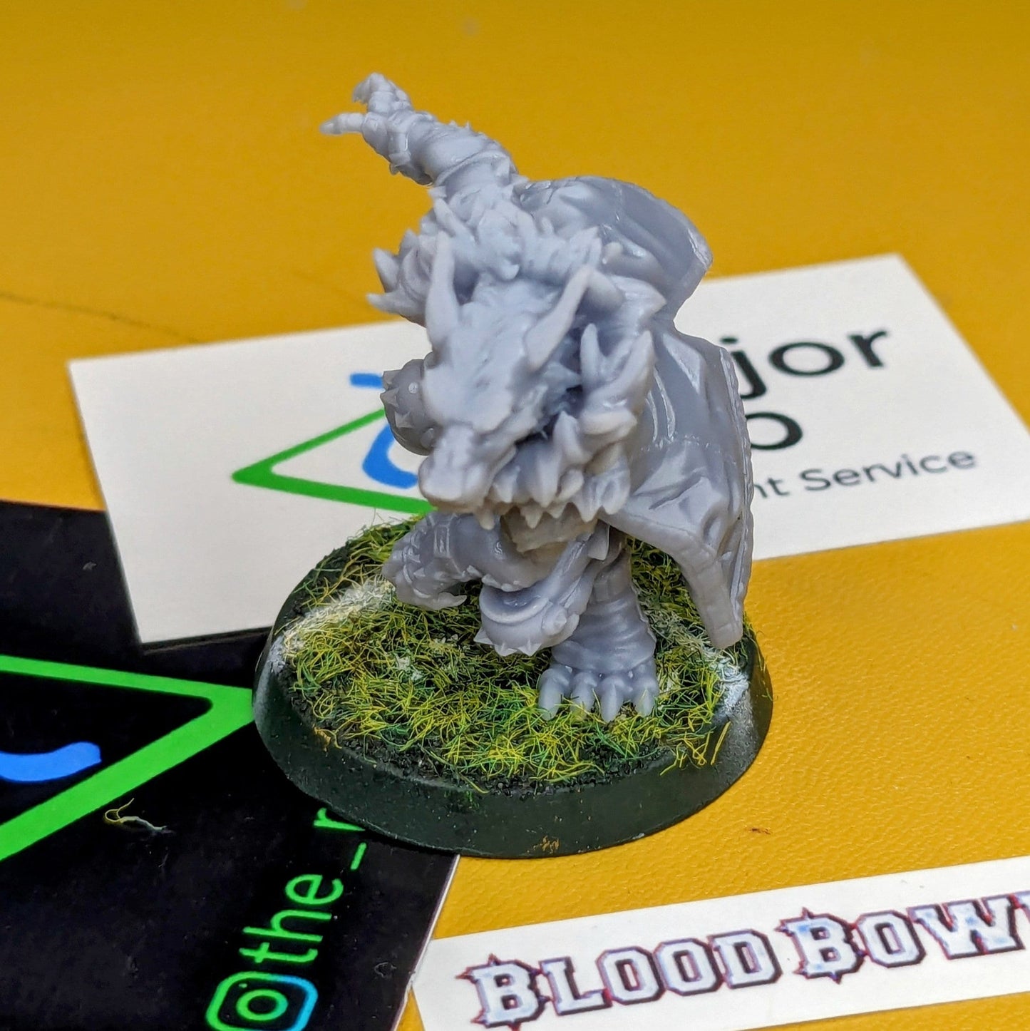 Wolfhelm Shaney Tomb Kings Khemri Star Player Fantasy Football UGNI Miniatures - TheMajorLab