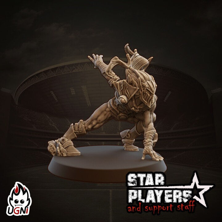 Velen Shift | Elf / Elves Star Player for Fantasy Football UGNI Miniatures - TheMajorLab