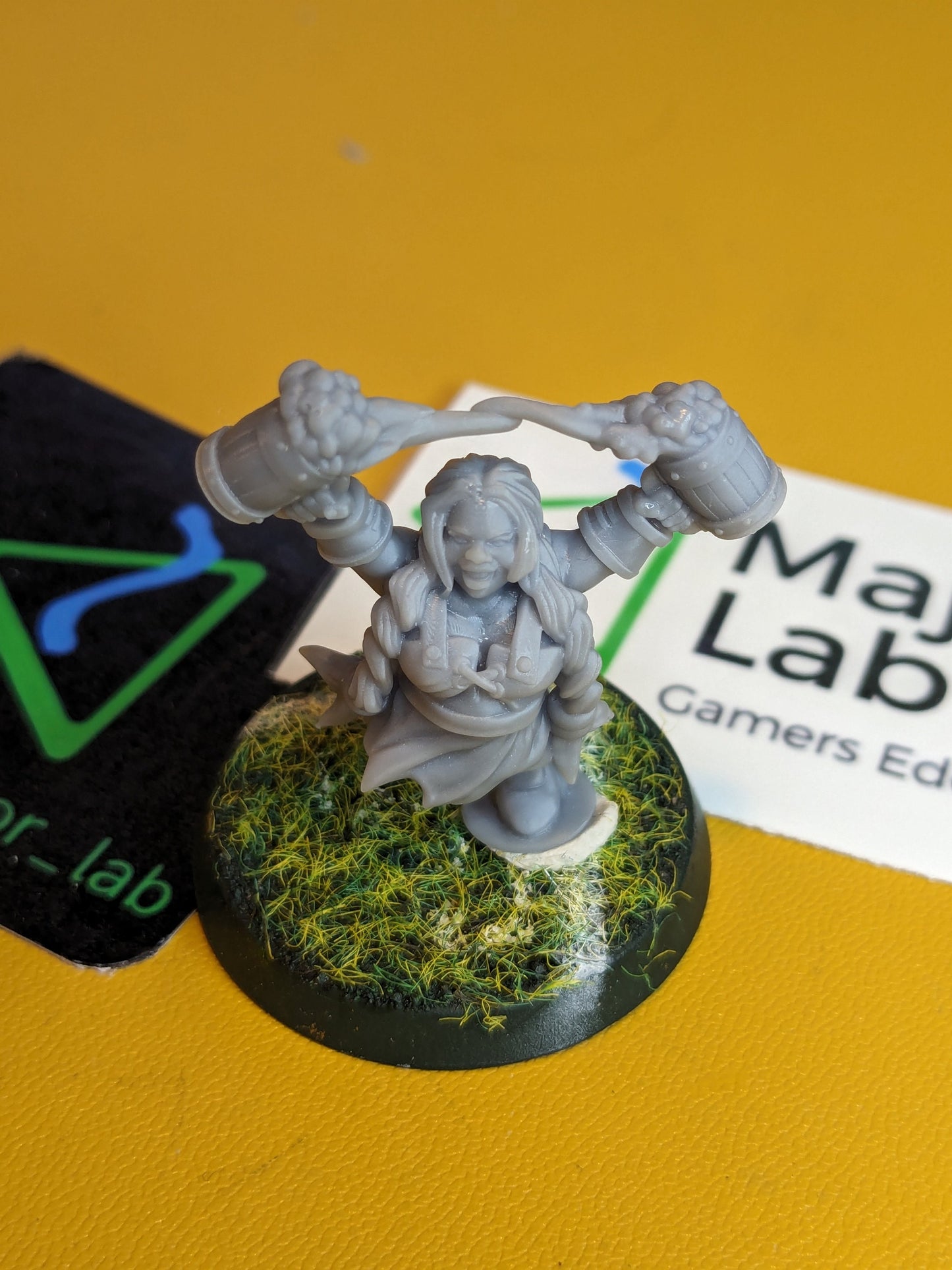 6x Dwarf Team Cheerleaders Fantasy Football Realm of paths - TheMajorLab