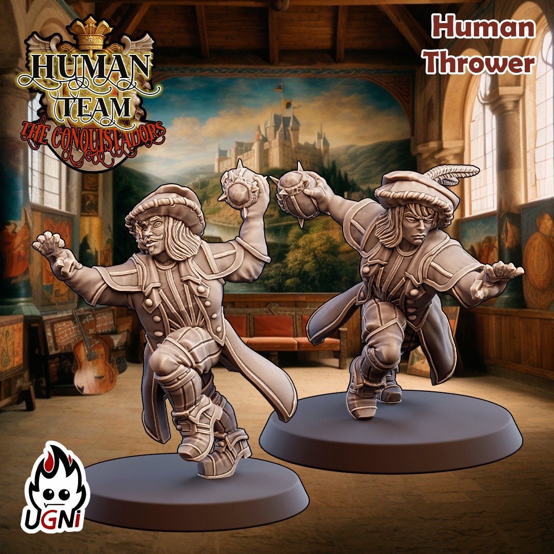 Human Team | Fantasy football UGNI Miniatures - TheMajorLab