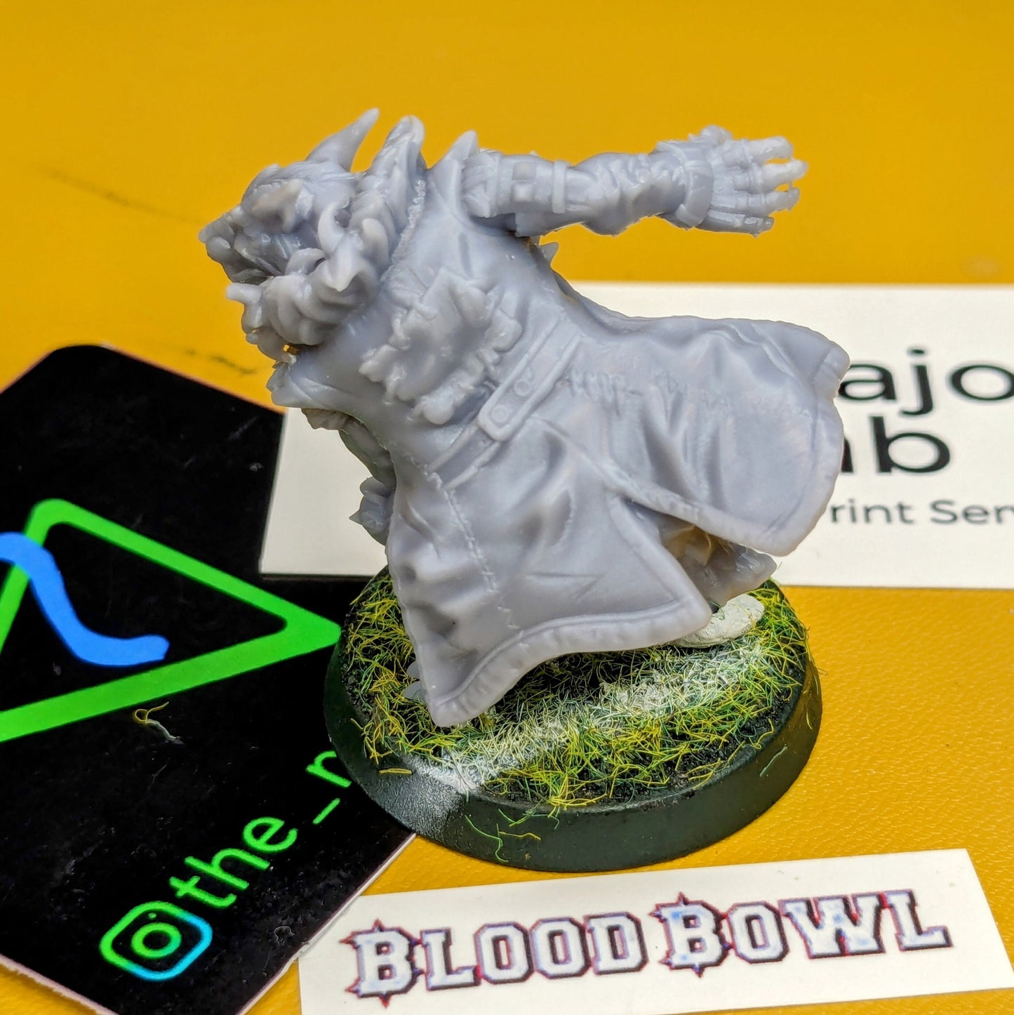 Wolfhelm Shaney Tomb Kings Khemri Star Player Fantasy Football UGNI Miniatures - TheMajorLab