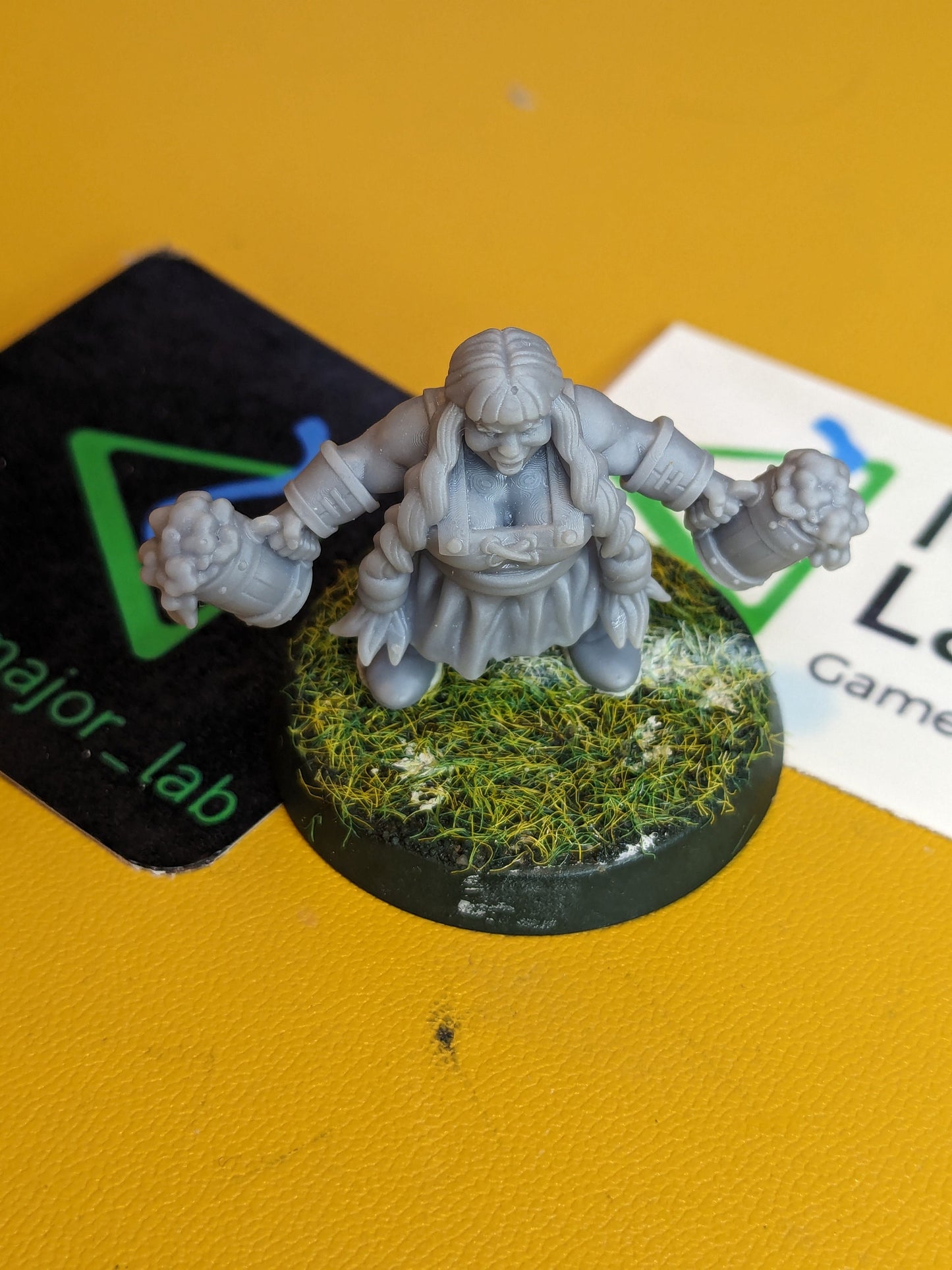 6x Dwarf Team Cheerleaders Fantasy Football Realm of paths - TheMajorLab
