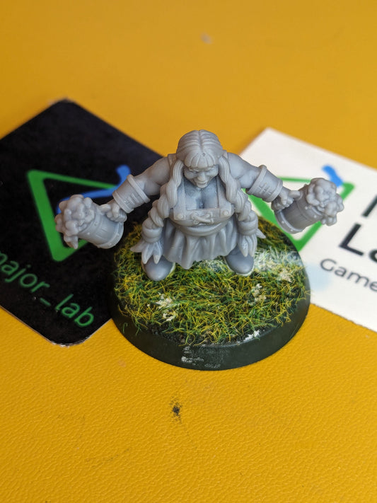 6x Dwarf Team Cheerleaders Fantasy Football Realm of paths - TheMajorLab