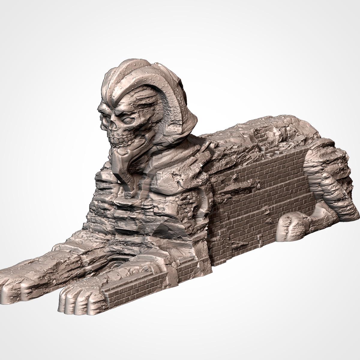 Tabletop Terrain Egyptian for Warhammer Age of Sigmar aos 4th edition 40k Dungeons and Dragons wargame mordheim Txarli Factory