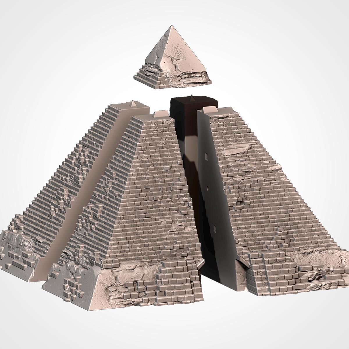 Tabletop Terrain Egyptian for Warhammer Age of Sigmar aos 4th edition 40k Dungeons and Dragons wargame mordheim Txarli Factory