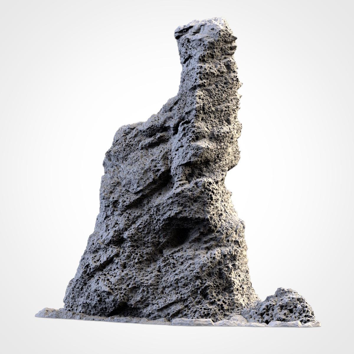 Tabletop Terrain Volcanic Rock for Warhammer Age of Sigmar aos 4th edition 40k Dungeons and Dragons wargame mordheim Txarli Factory