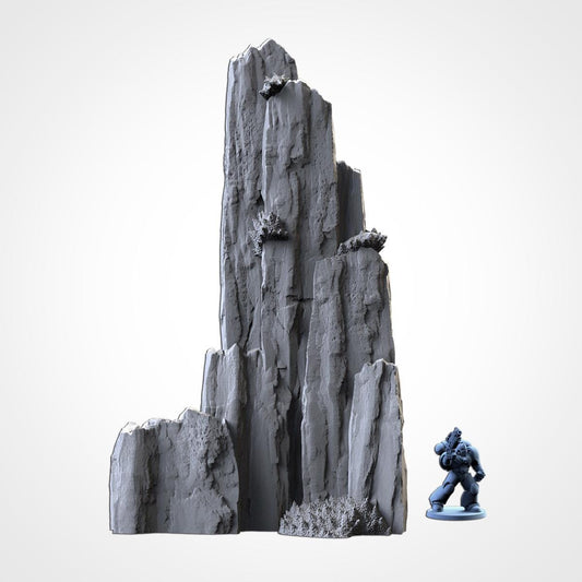Tabletop Terrain High Mountains for Warhammer Age of Sigmar aos 4th edition 40k Dungeons and Dragons wargame mordheim Txarli Factory - TheMajorLab