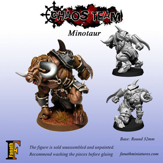 Chaos Blood Bloodbound Team for Fantasy Football Miniature Tabletop Game Fanarth