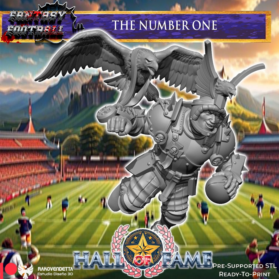 The Number One | Human Star Player Blood Fantasy Football Bowl Rakovendetta