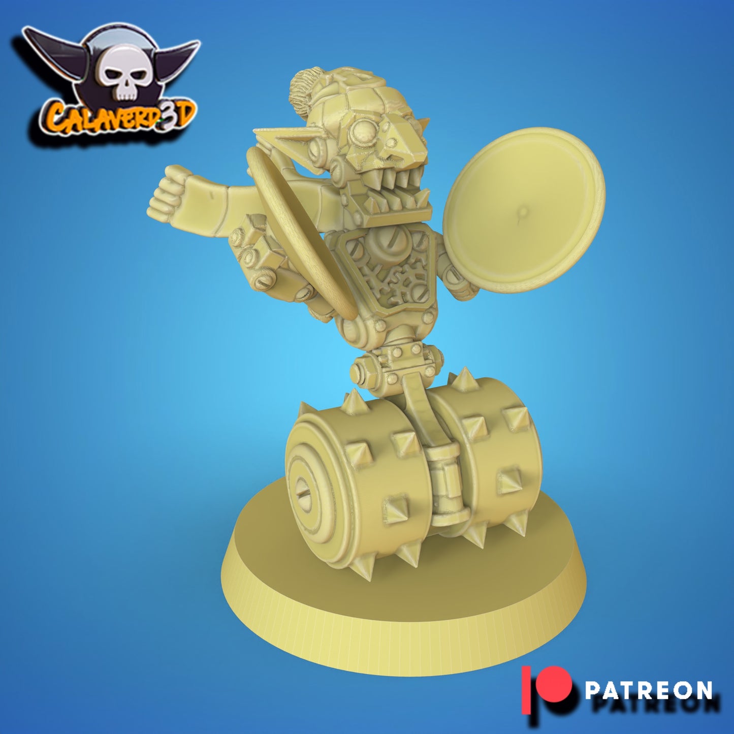 Botlins Team - 16 High-Quality 3D Print Miniatures Goblin Team | Blood Fantasy Football Bowl | Calaverd3D