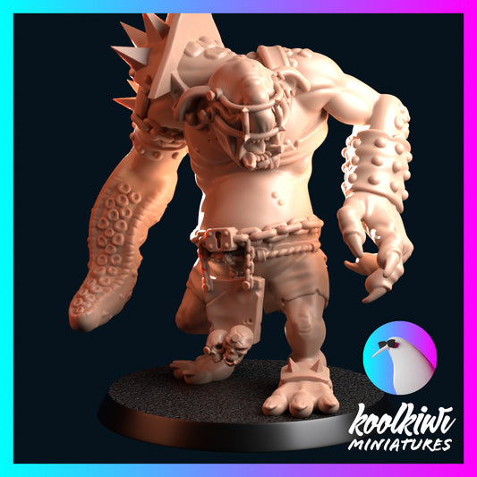 Tainted Outcast Chaos Team for Fantasy Football Miniature Tabletop Game Kool Kiwi