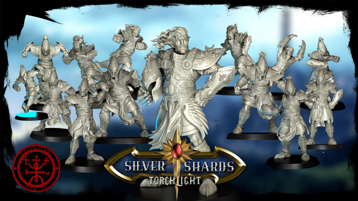 The Silver Shard High Elves for Fantasy Football Miniature Tabletop Game Torchlight Models