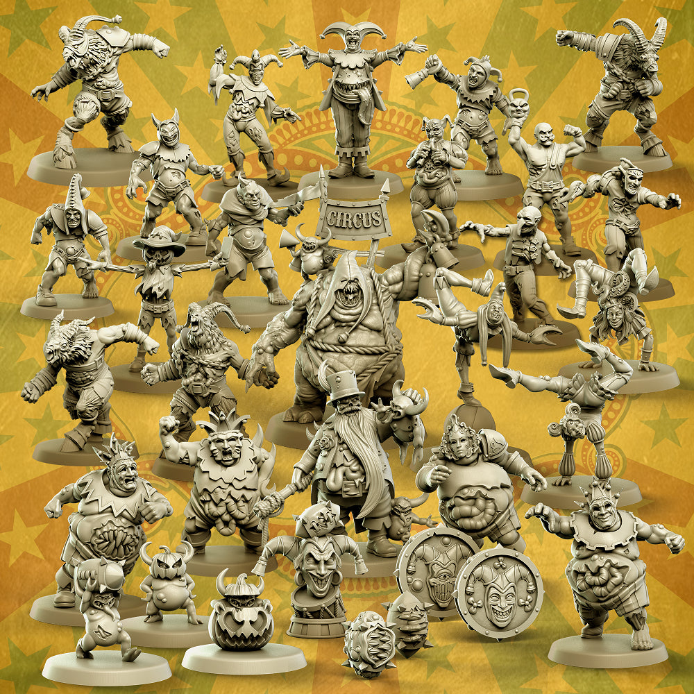 Plague Carnival Nurgle Team Fantasy Football Punga Miniatures