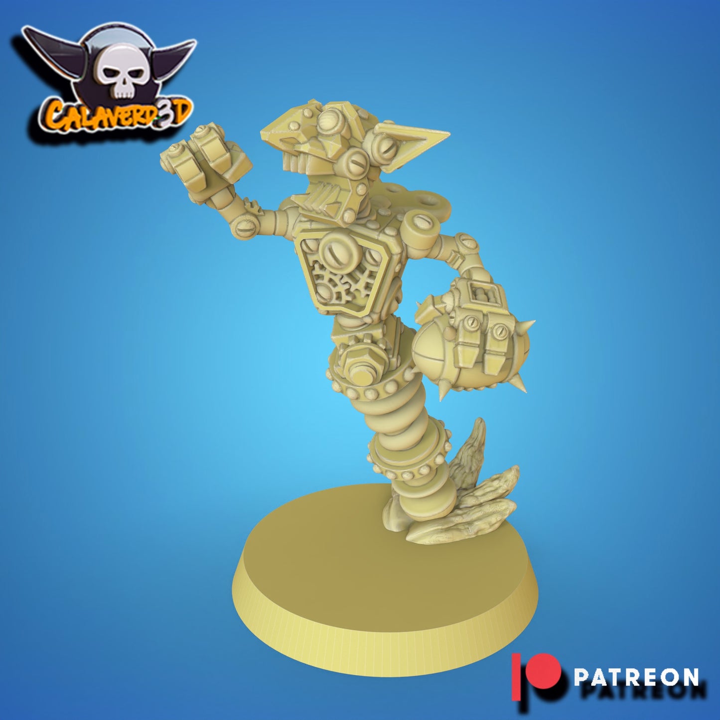 Botlins Team - 16 High-Quality 3D Print Miniatures Goblin Team | Blood Fantasy Football Bowl | Calaverd3D
