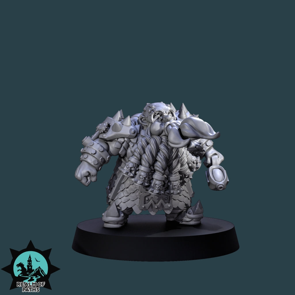 The Fire Mechanics Chaos Dwarf Team Fantasy Football Bowl Realm of paths