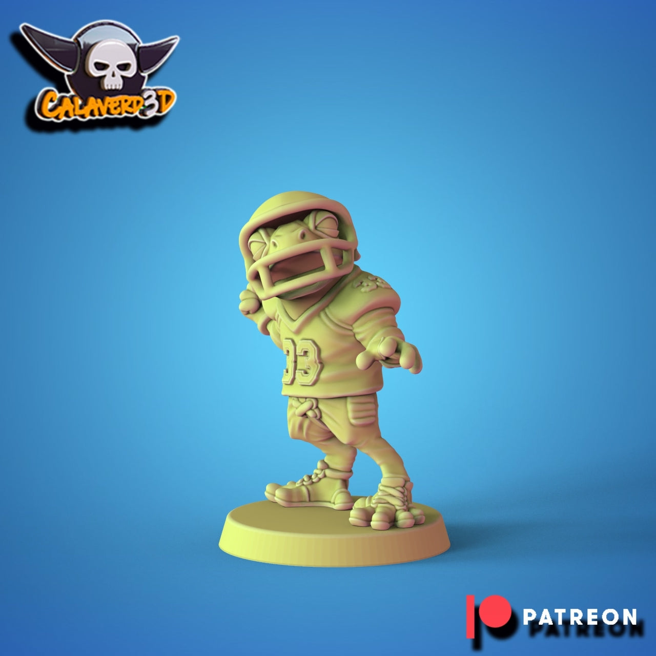 NFFL Slann Team Fantasy football Calaverd3D