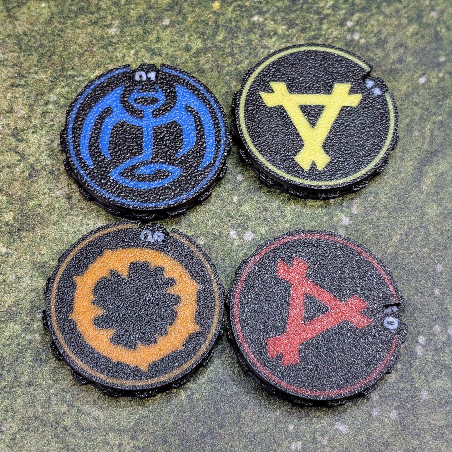 16 Wound Life Tracker for Wargames Compatible with Age of Sigmar, Warhammer 40K Dungeons & Dragons