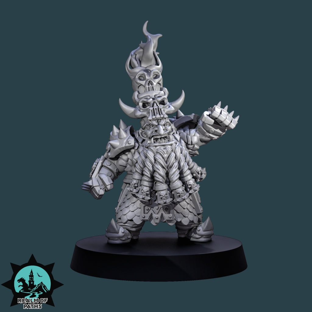 The Fire Mechanics Chaos Dwarf Team Fantasy Football Bowl Realm of paths