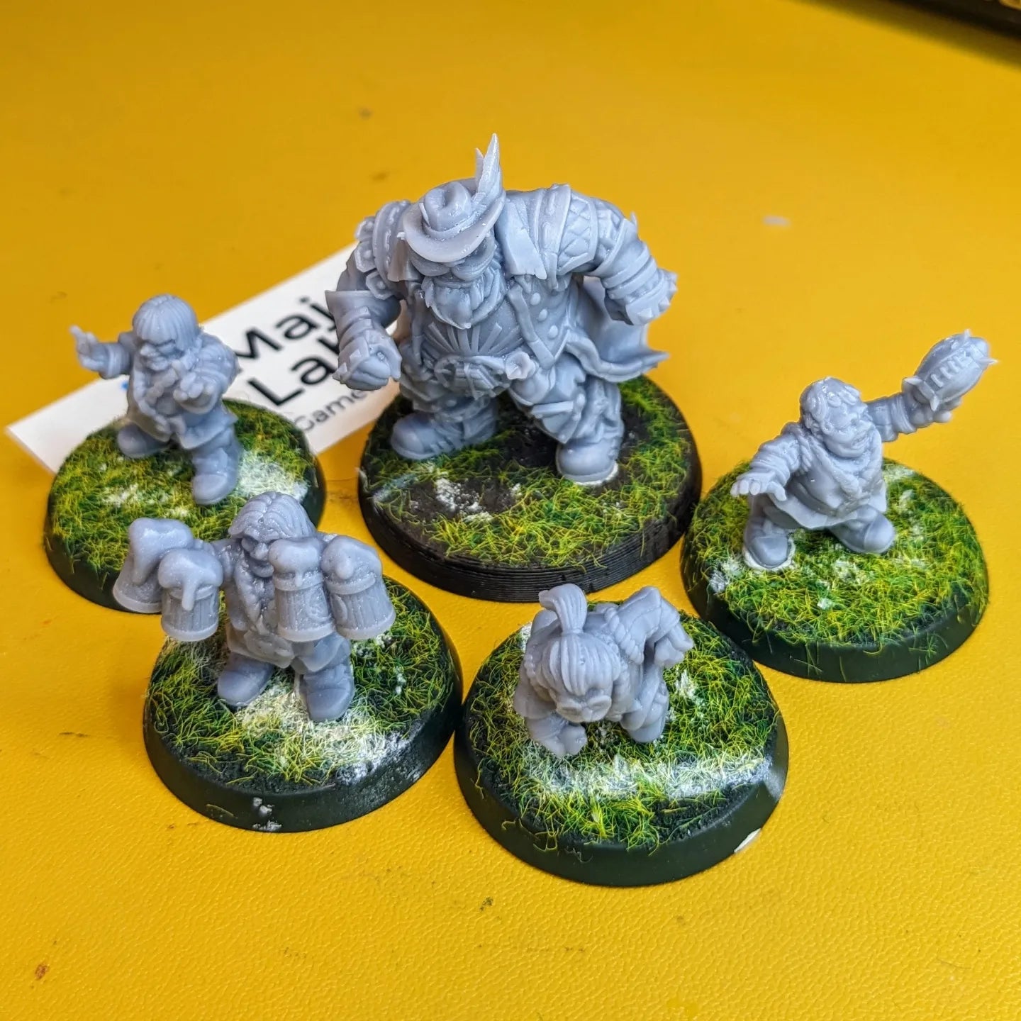 Human Team Conquistadores Style Fantasy football UGNI Miniatures - TheMajorLab