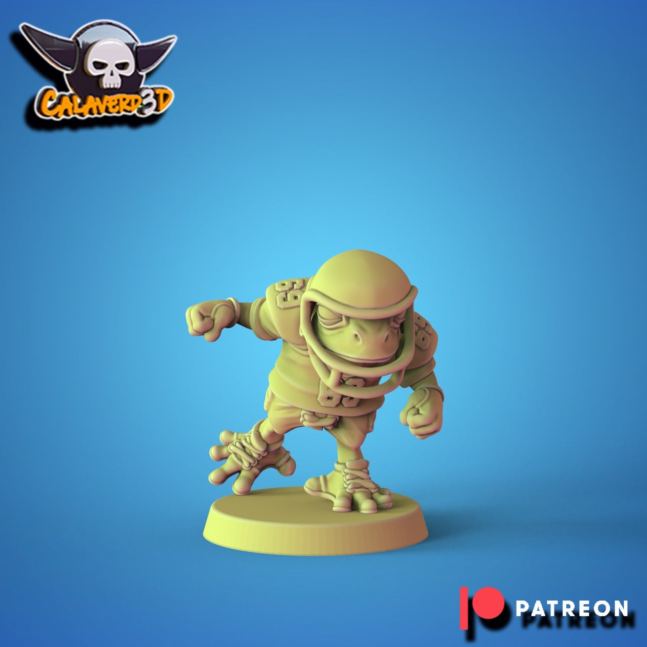 NFFL Slann Team Fantasy football Calaverd3D
