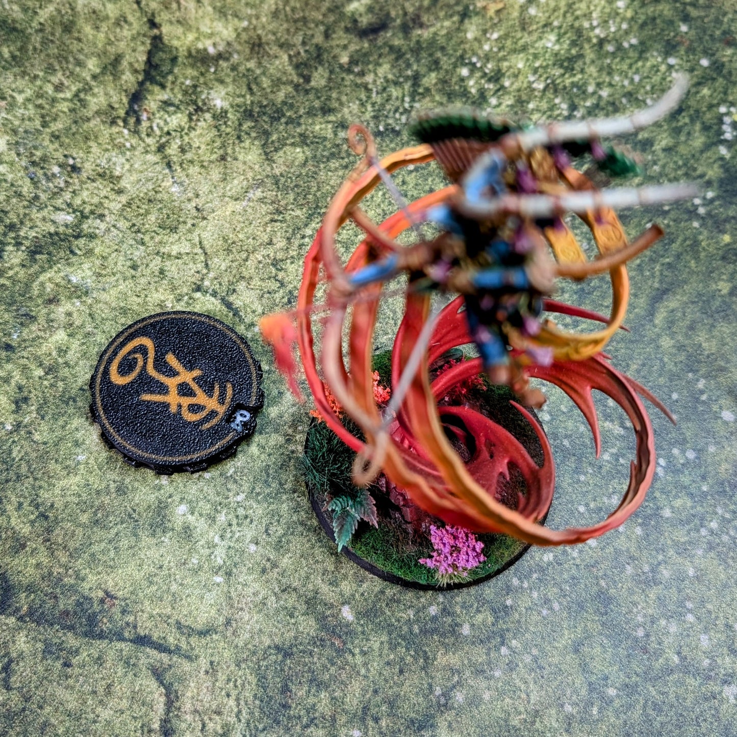 16 Wound Life Tracker for Wargames Compatible with Age of Sigmar, Warhammer 40K Dungeons & Dragons