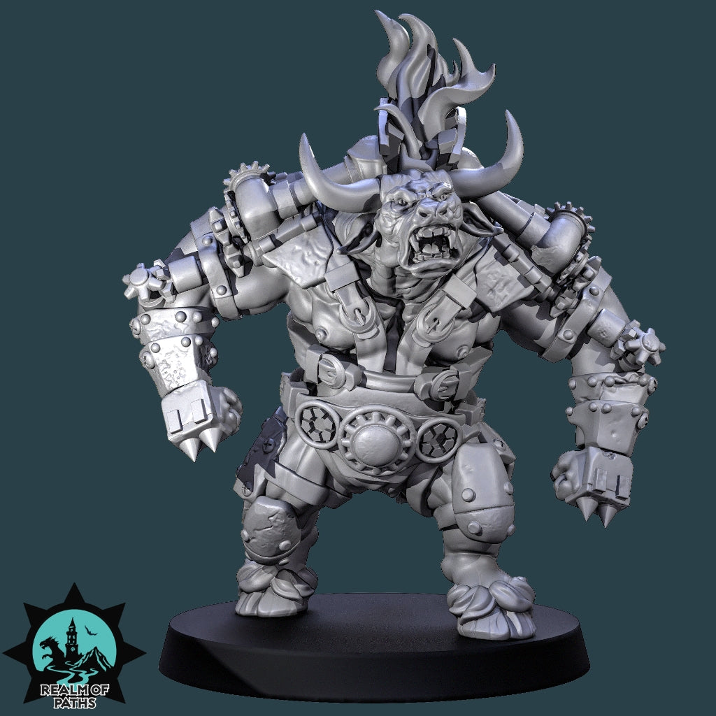 The Fire Mechanics Chaos Dwarf Team Fantasy Football Bowl Realm of paths