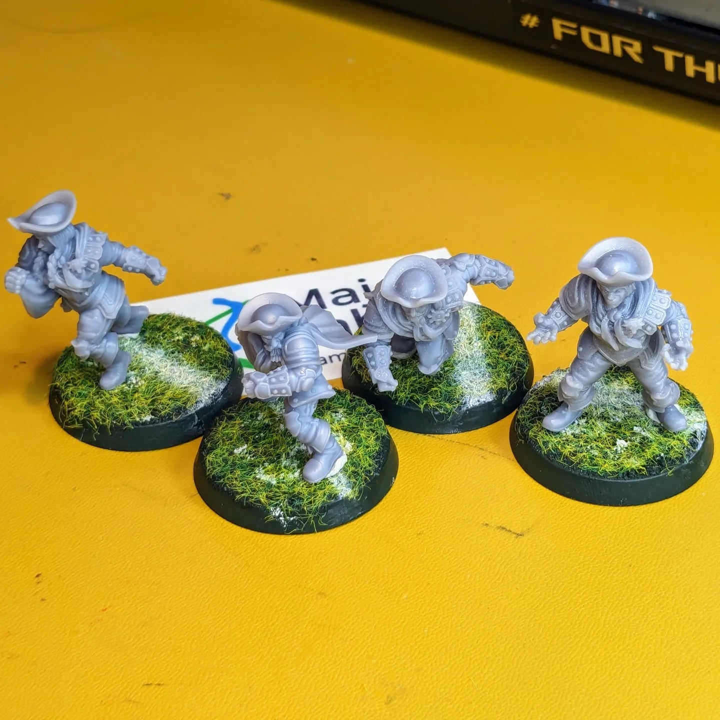 Human Team Conquistadores Style Fantasy football UGNI Miniatures - TheMajorLab