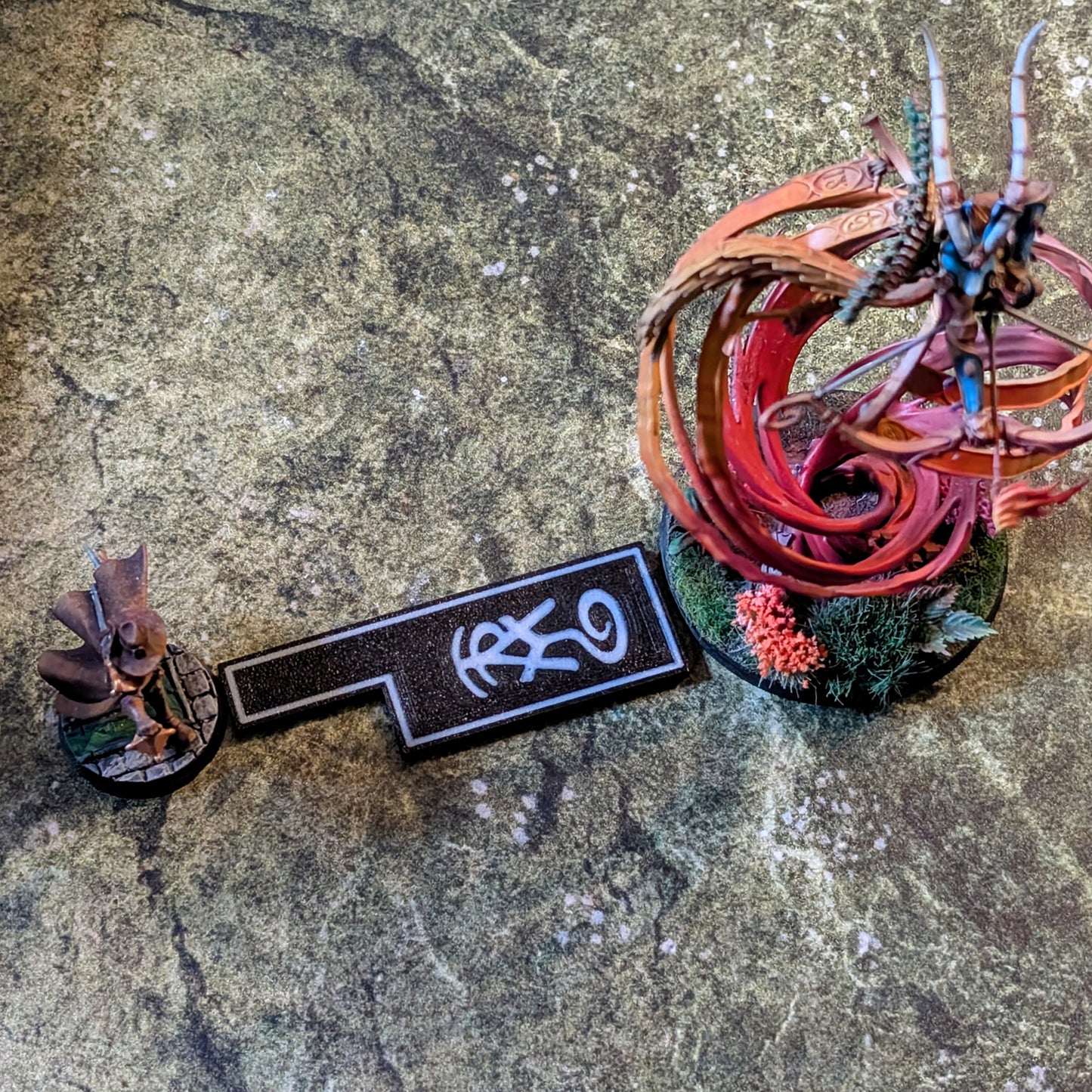 3 Inch Measuring Stick for Wargames – Customizable with Your Logo – Age of Sigmar, Warhammer, Tabletop