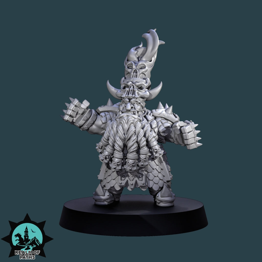 The Fire Mechanics Chaos Dwarf Team Fantasy Football Bowl Realm of paths