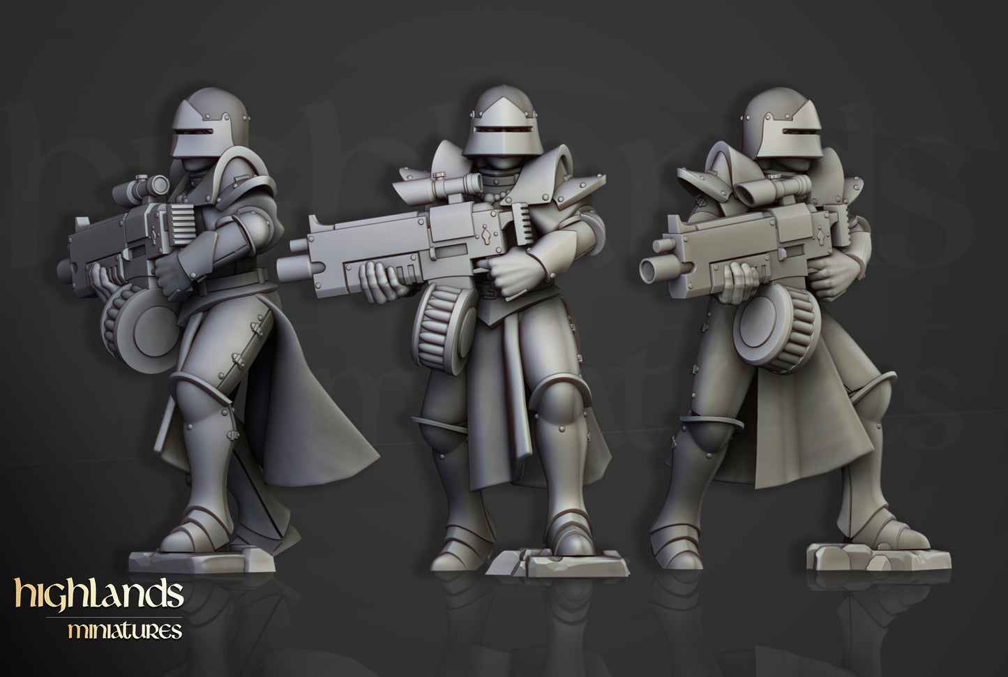 Sisters of Saint Helena – Mordheim Warband Miniatures by Highlands Miniatures | Modular 3D Printed for Fantasy & Grimdark Skirmish Games