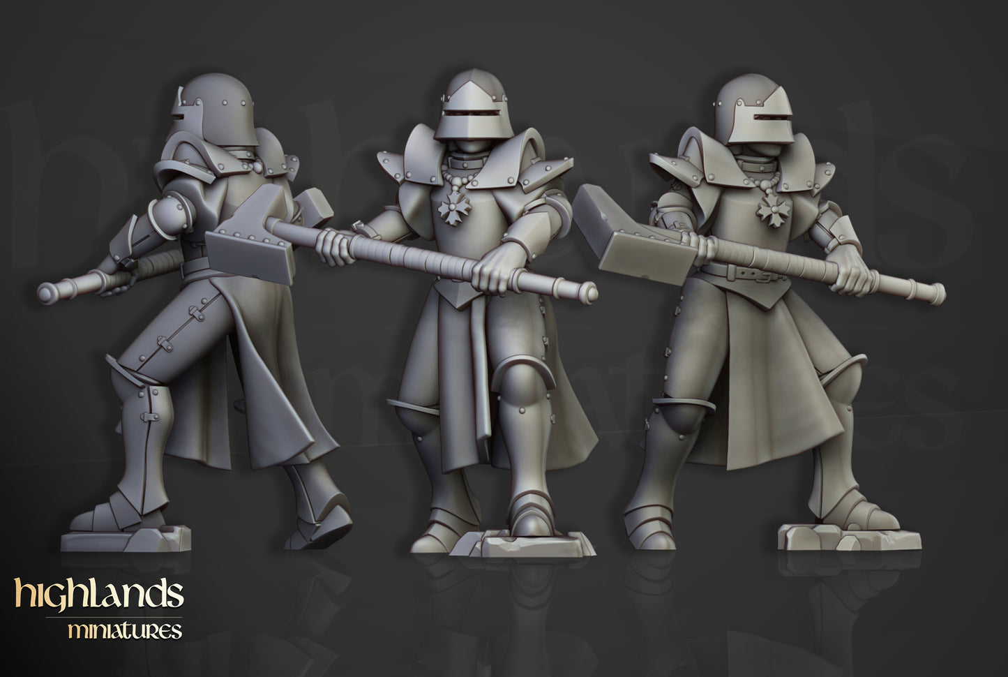 Sisters of Saint Helena – Mordheim Warband Miniatures by Highlands Miniatures | Modular 3D Printed for Fantasy & Grimdark Skirmish Games